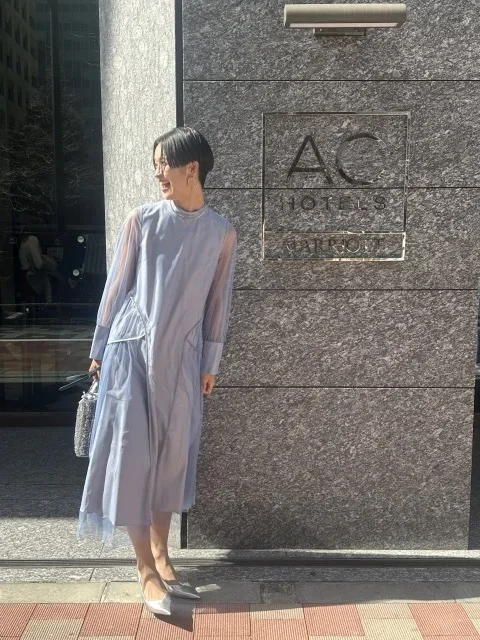 ワンピース＆オールインワンの春コーデ５選。ハレの日に映える大人の着こなし_1_8