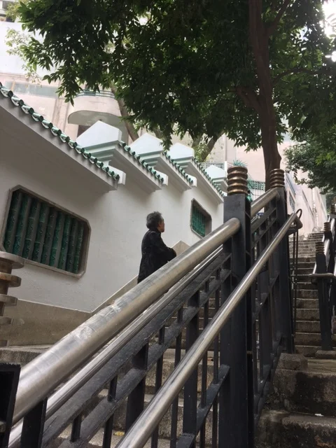 香港的撮影スポット　Ladder Street_1_2-2