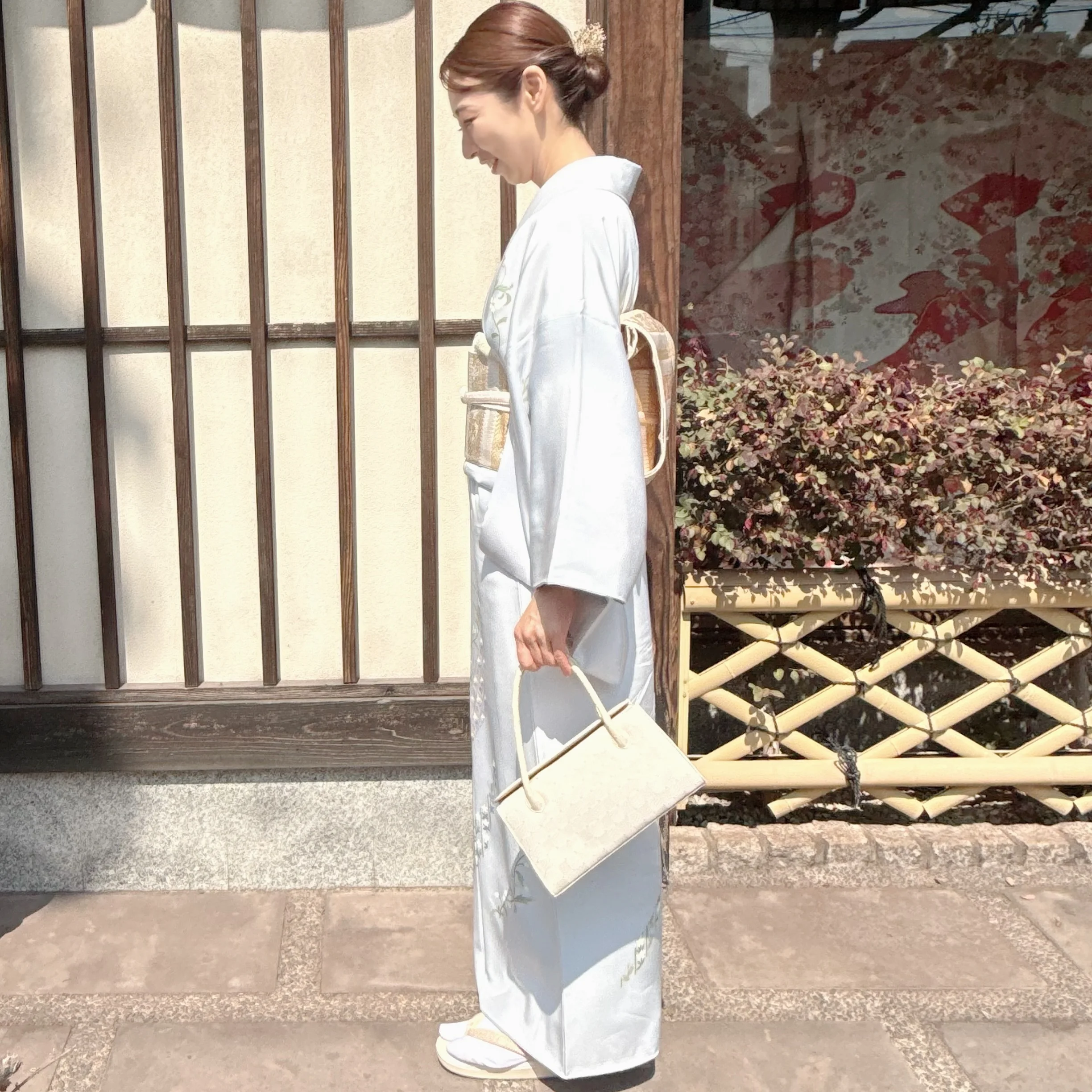 【40代セレモニーコーデ】子どもの一言で変わった、卒園式の装い