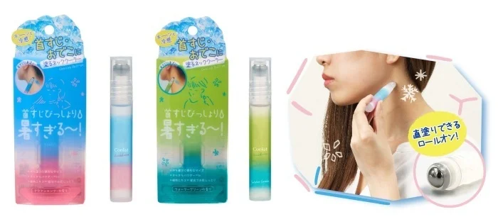 クーリスト アセダレーヌ 各8mL 880円(税込) (左)アクアシャンプーの香り/(右)ウォーターグリーンの香り