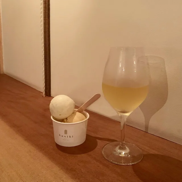 幡ヶ谷のワインショップflowで2日間限定のkasikiのキオスク。絶品アイスは最高！_1_4