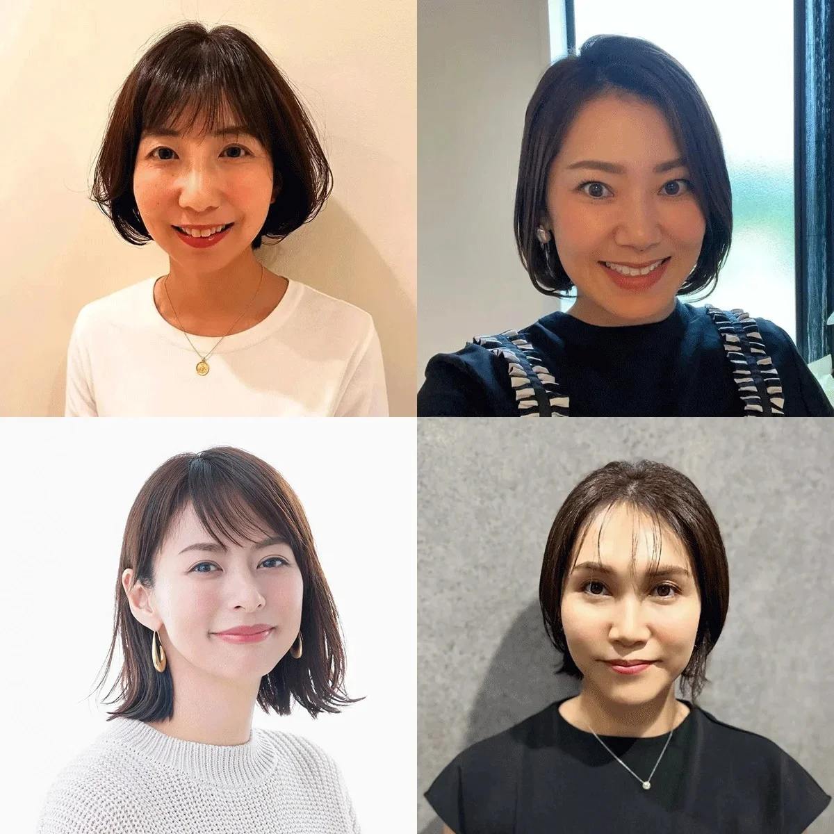  40代のボブヘア月間ランキングTOP「10大人はツヤを忘れずに！」