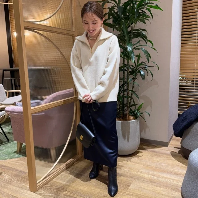 白ニットを更新。Marisol別注ANNUAL、着てみてわかったこと_1_9-1