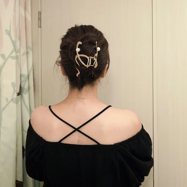 3COINSのヘアアクセサリーを使った夏の簡単ヘアアレンジ♪_1_7