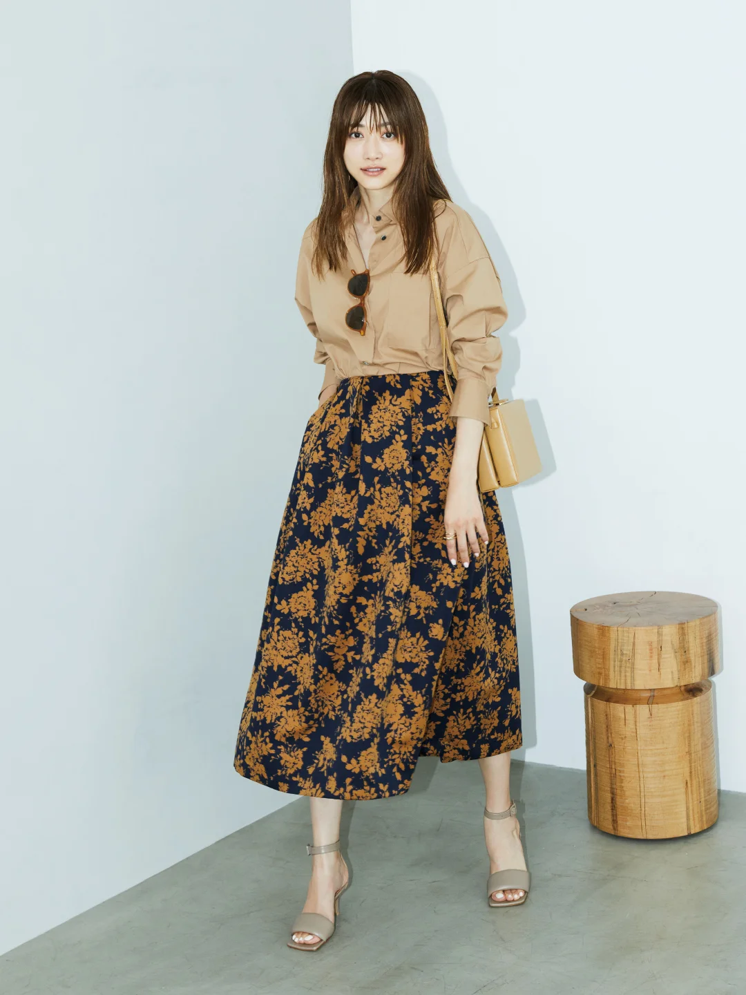 40sonepiece40s flower skirt - その他