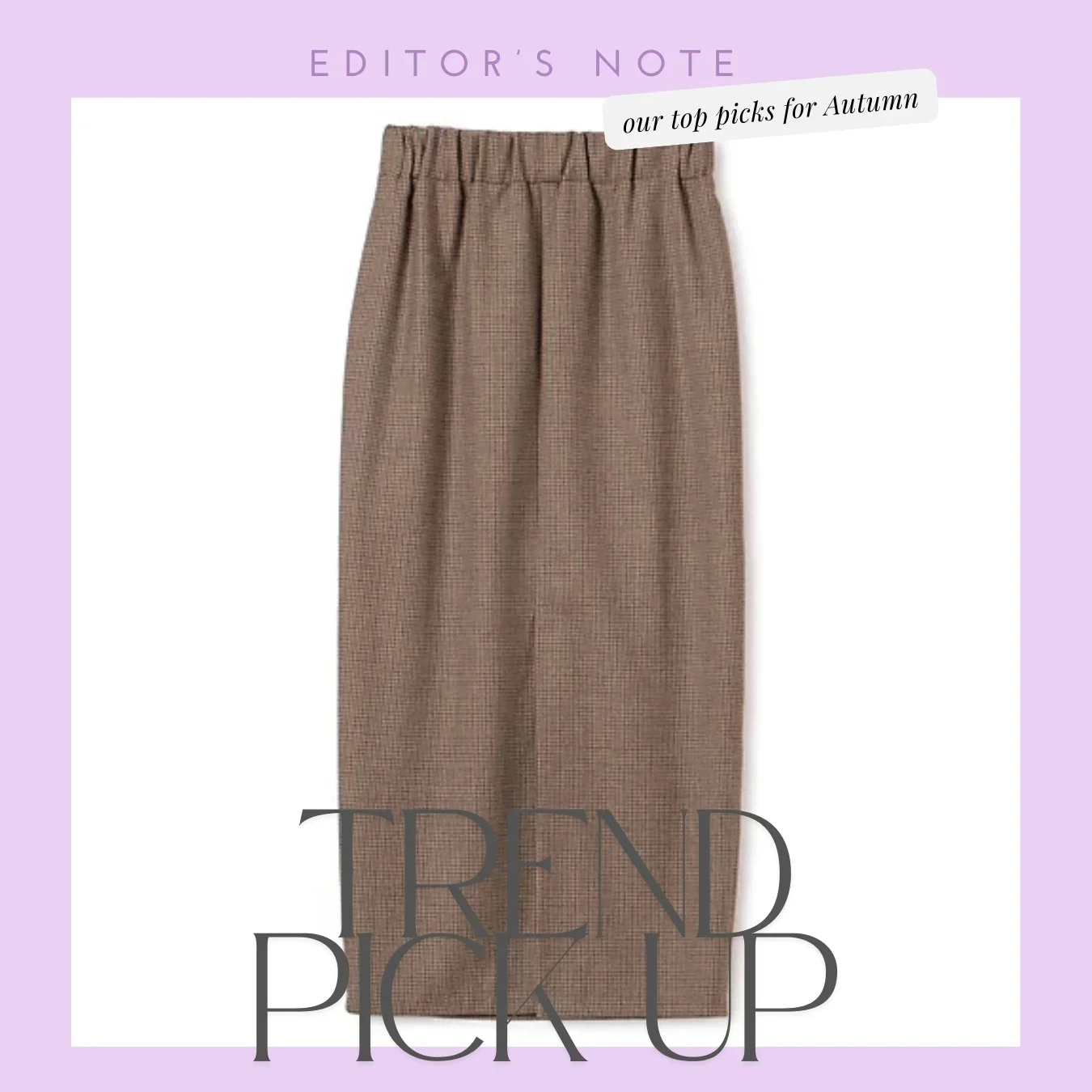 チェック柄が気になる！ 大人の選び方、着こなし方【Marisol編集部トレンドピックアップ】