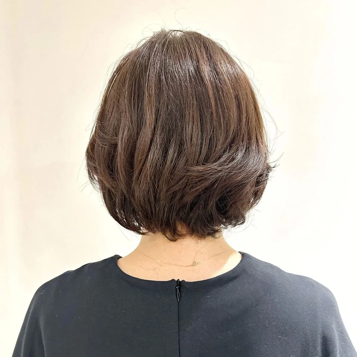 後ろから見た人気ランキング８位のヘアスタイル