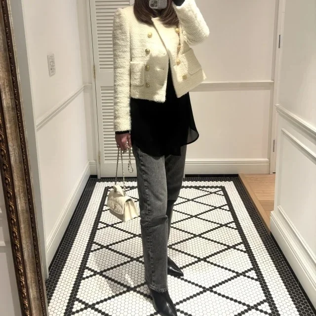 きれいめ派の春デニムコーデ 。大人に似合う選び方と着こなし【40代ファッション】_1_33