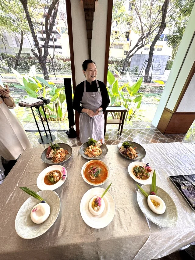 The sukhothai bangkok ホテル　スコータイ・バンコク　セラドン　Celadon