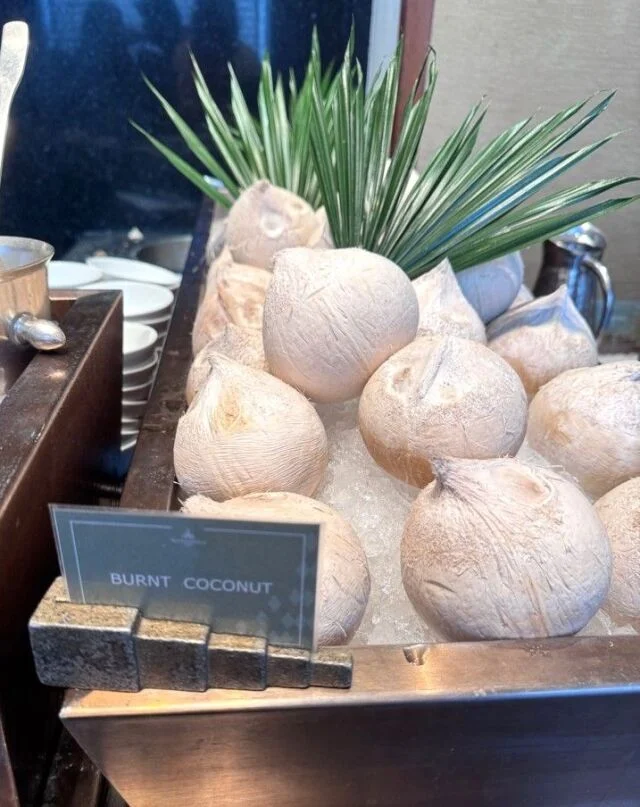 The sukhothai bangkok ホテル　スコータイ・バンコク　朝食　ビュッフェ