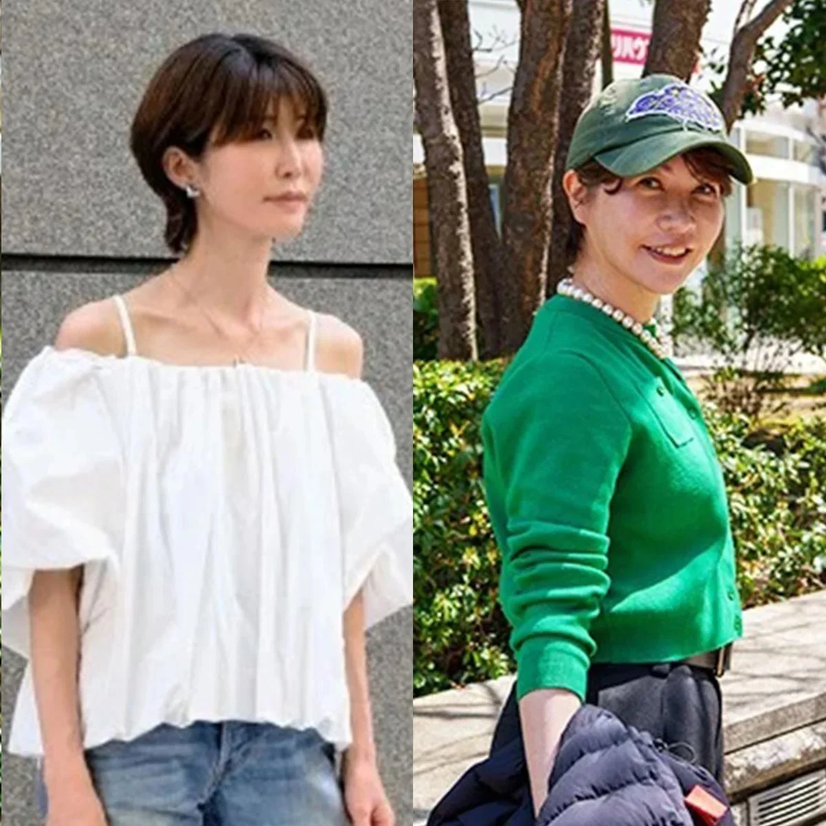 　美女組が最近始めたおしゃれのこと。大人の肌見せ＆キャップコーデ…【2025年春夏トレンド】