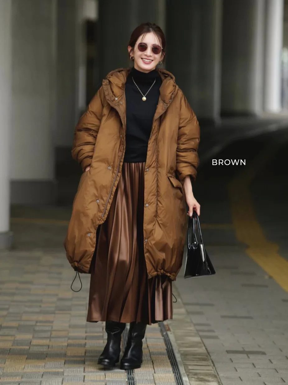 新色のグレーも登場！大人気の軽量ダウンコートが再入荷　徳原さん×レミレリーフコラボ