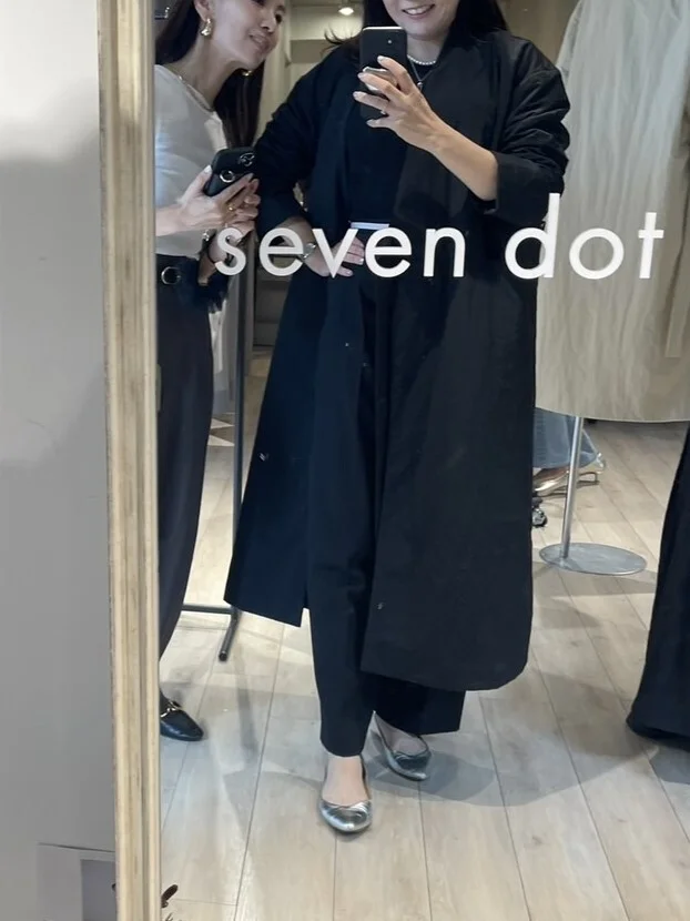 秋風心地よい今にちょうど良い seven dot の“穴あき”TOPS！_1_3-3