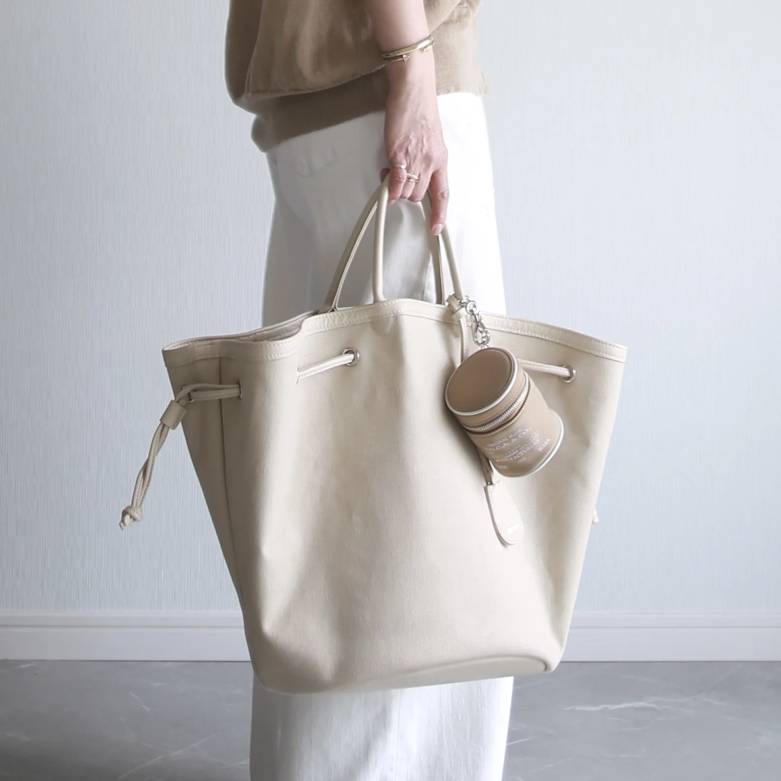 2025SS L'Appartement GOODGRIEF キャップ 小柄コーデ betoupe surt