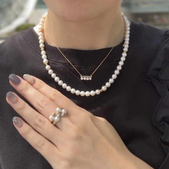 【MIKIMOTO×TASAKI】秋だ！パールだ！重ねる事で新しい魅力を発見しよう。_1_3