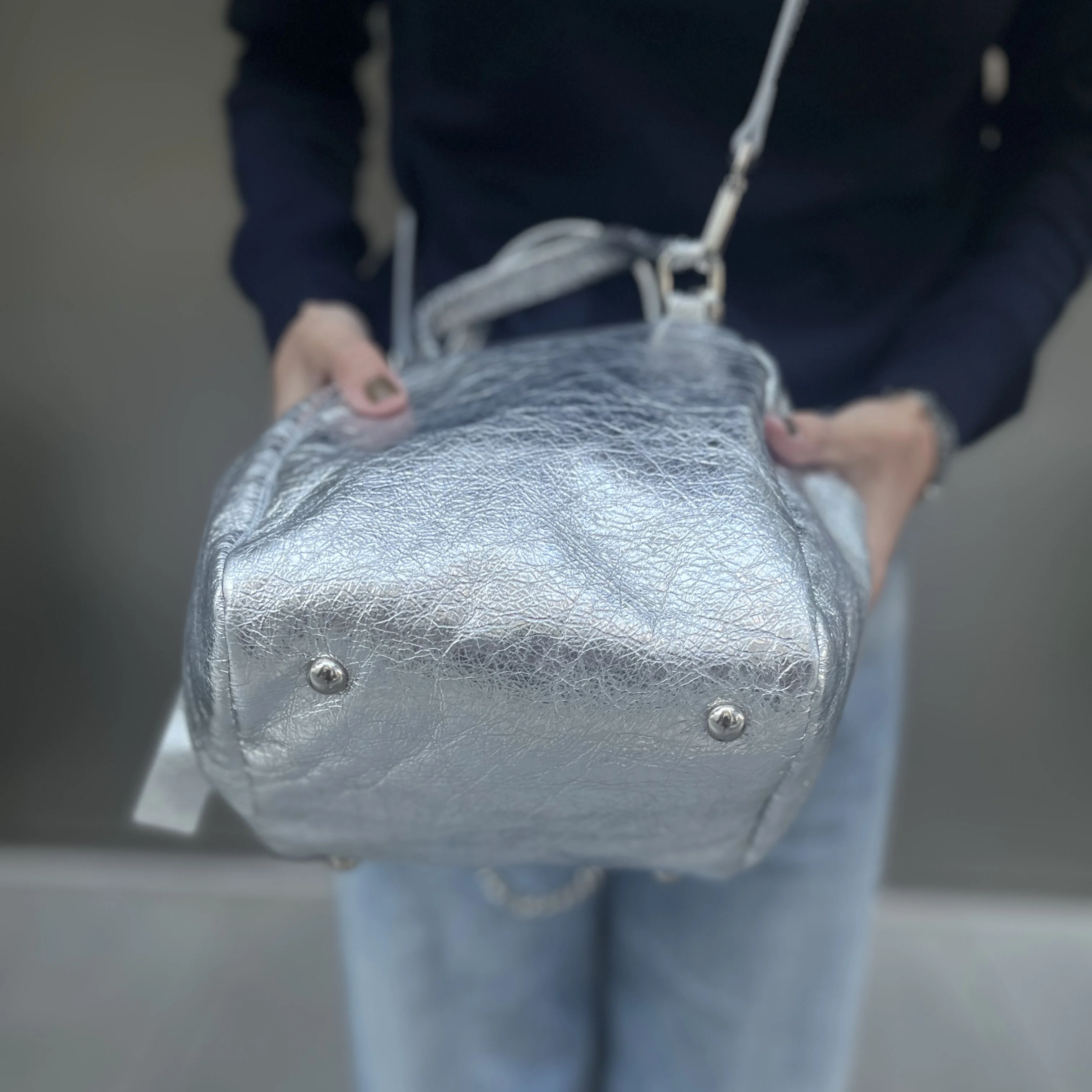 マルコマージのMarisol別注　3WAYシルバーチェーンバッグ