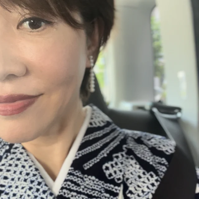 絞りの浴衣　大人浴衣　浴衣コーディネート　着付け教室　名古屋帯　半幅帯　きものやまと　長襦袢