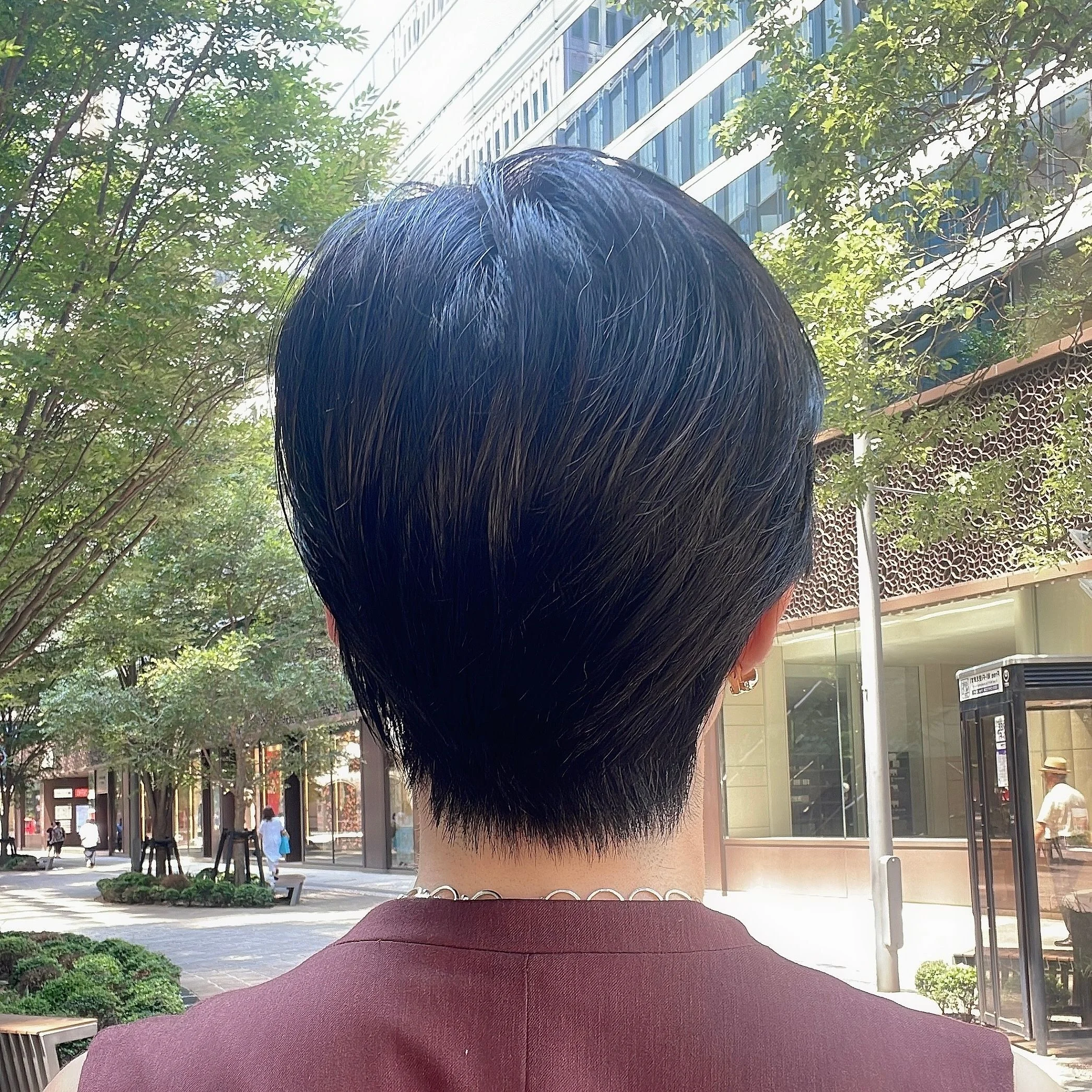 40代　ヘアスタイル　BACK