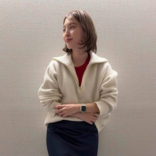 白ニットを更新。Marisol別注ANNUAL、着てみてわかったこと_1_5