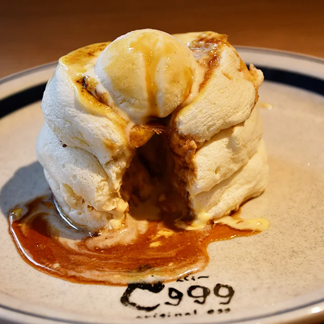 eggg　国分寺グルメ　パンケーキグルメ　