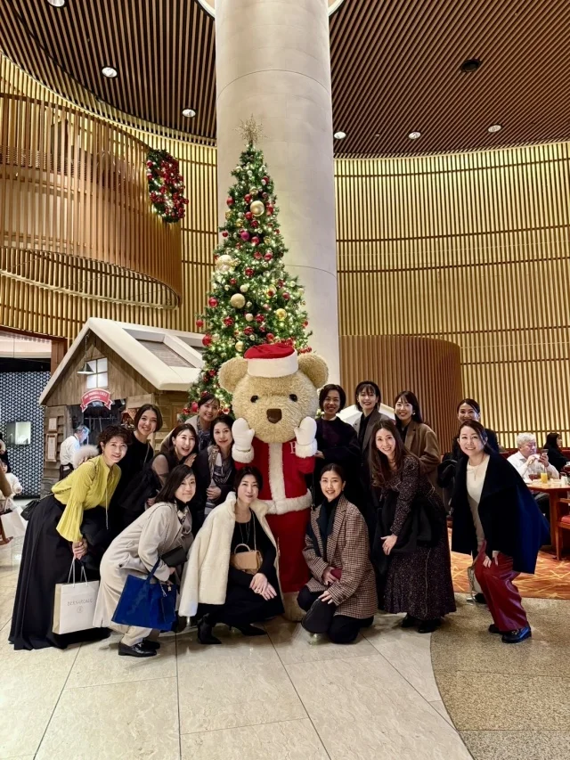 ペニンシュラ東京　クリスマス　女子会　アラフォー