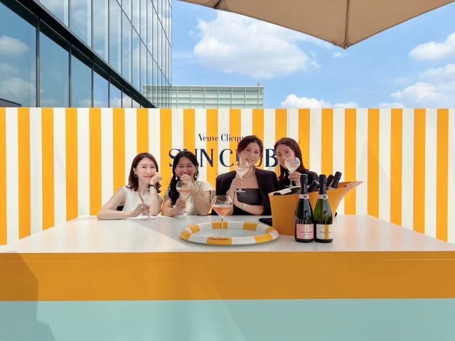 シャンパーニュ メゾン ヴーヴ・クリコの新商品を世界観ごと楽しめる『SUN CLUB by Veuve Clicquot』へ_1_1-1