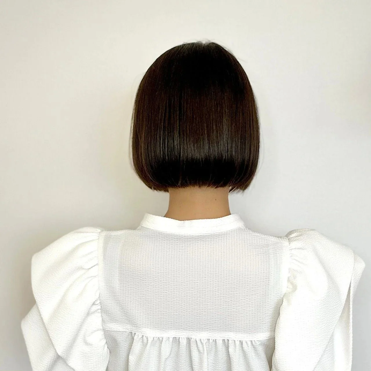 後ろから見た　人気ボブヘアスタイル４位の髪型
