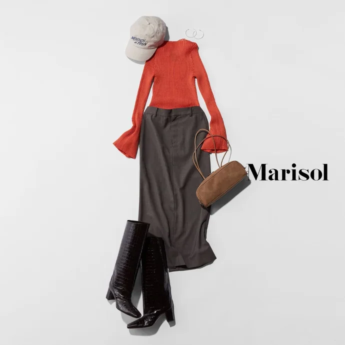 明日のコーデ　人気４位のスカートコーディネート