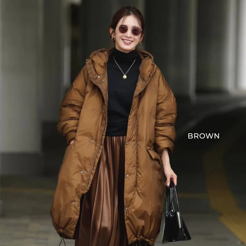 新色のグレーも登場！大人気の軽量ダウンコートが再入荷　徳原さん×レミレリーフコラボ