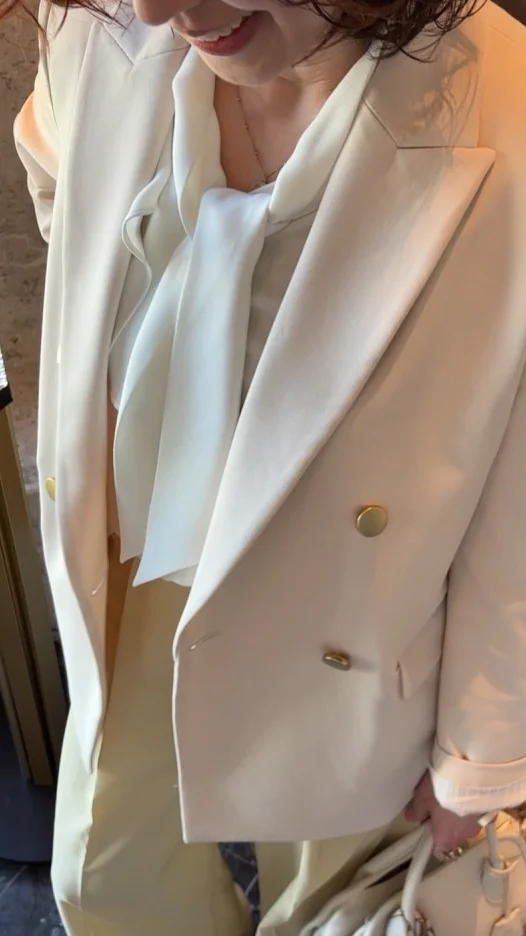 白〜ベージュの柔らかい色合わせが好き