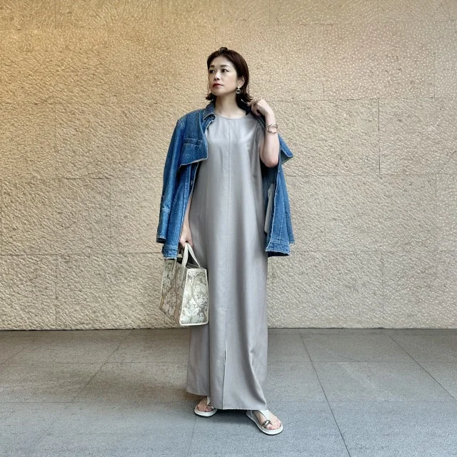 この夏、絶対活躍! 洗練されたシルエットで魅せる、2WAYワンピース_1_6