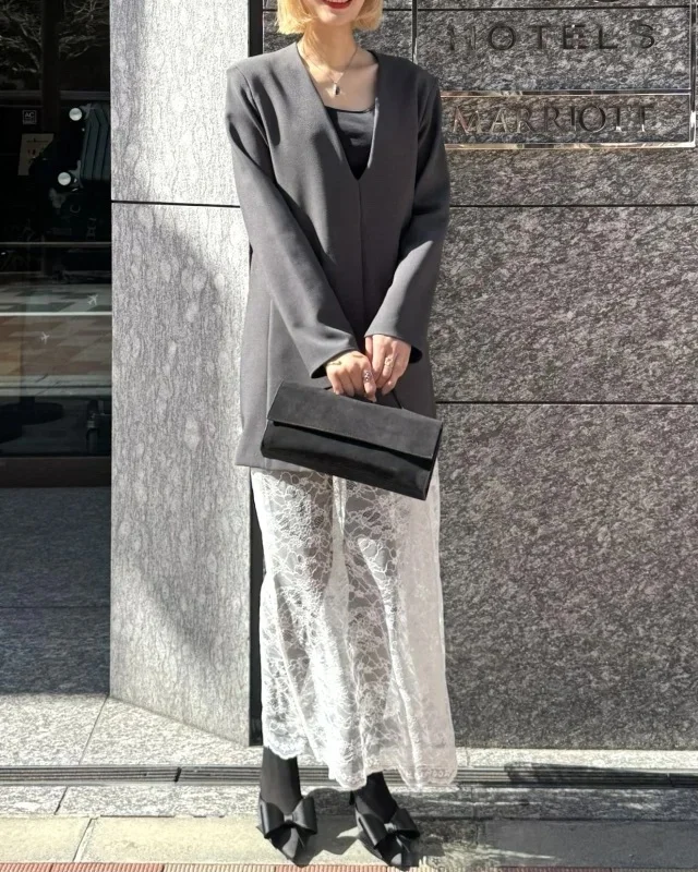 甘くならないレースコーデ。40代のための着こなしポイント【2026年春夏トレンド】_1_6-2