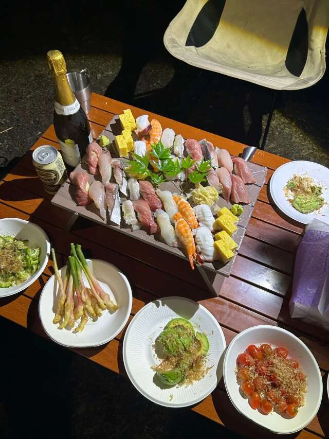 大人キャンプ飯