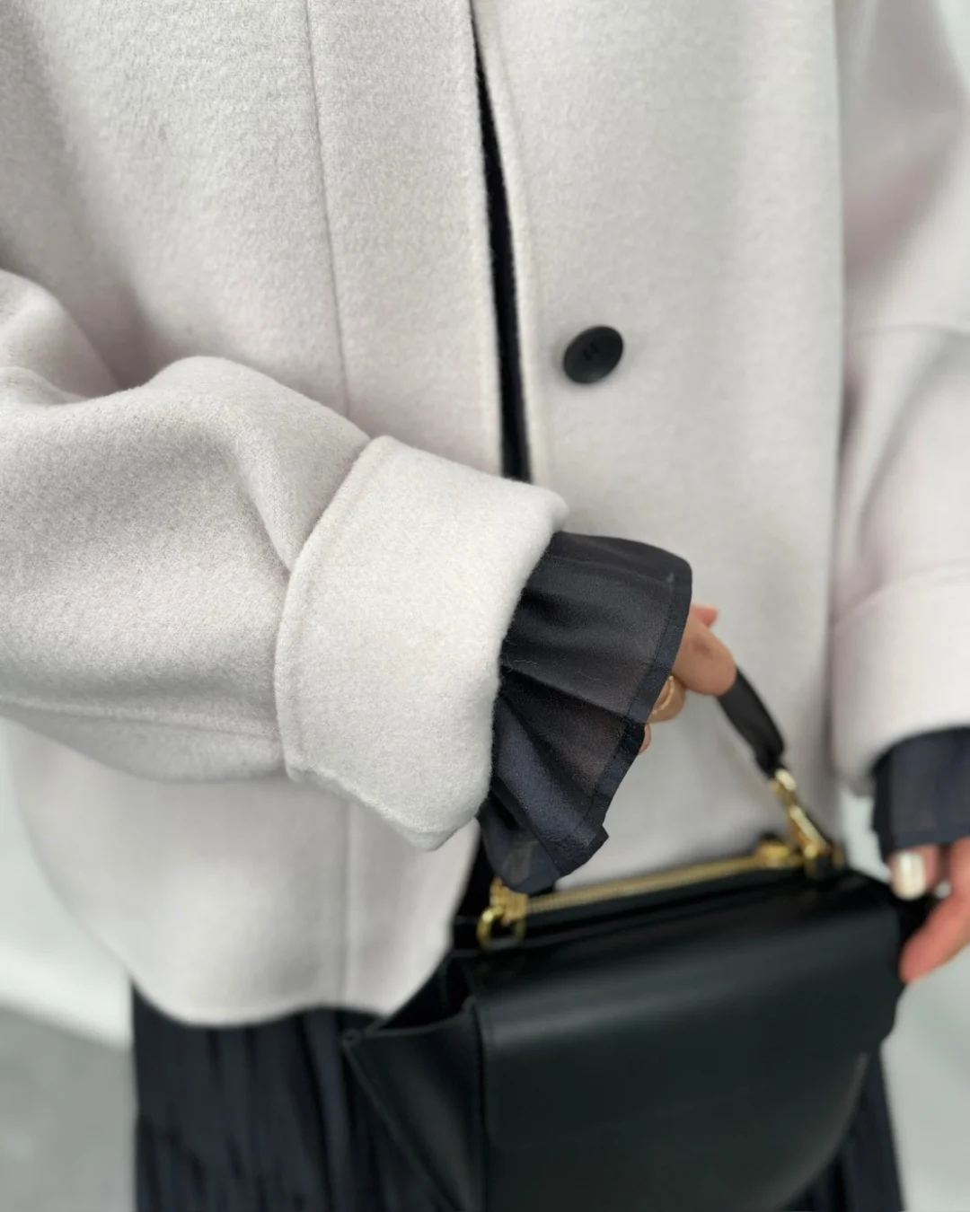 M7days（エムセブンデイズ）ふわ軽リバーショートコート