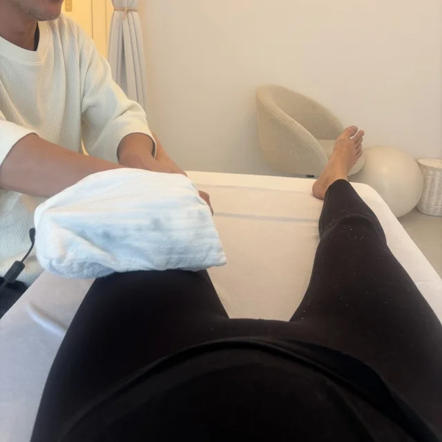 機械を使ってほぐしたり