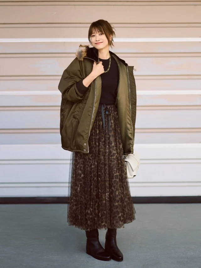 TICCAのロングN2Bジャケット