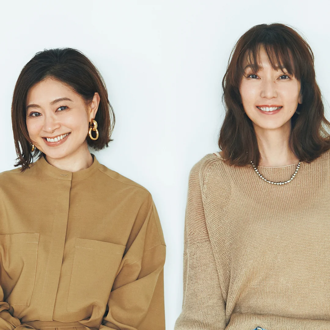 40代こそ 「服の力」が必要です！カジュアル派・磯部安伽×きれいめ派・三尋木奈保 Special対談