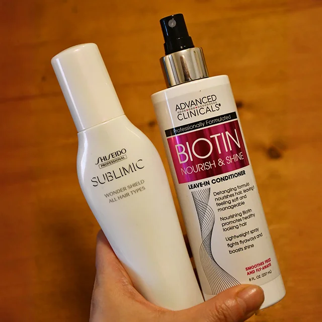 BIOTIN LEAVE-IN CONDITIONER、資生堂 SUBLIMIC