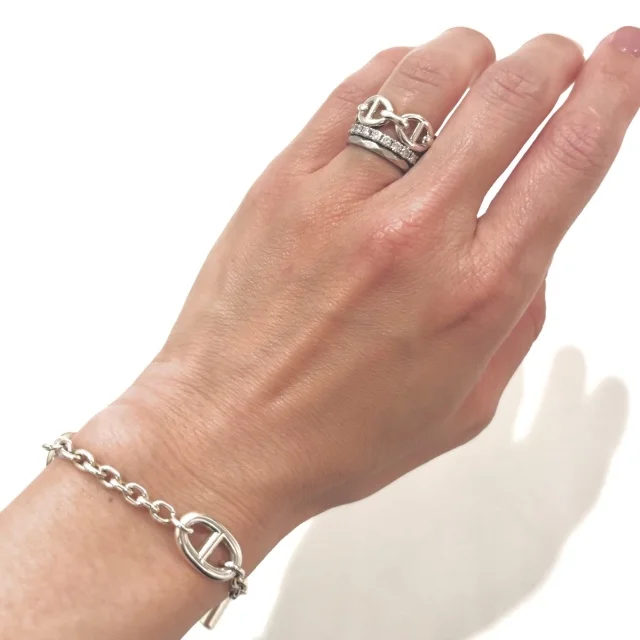 エルメス、hermes、ファランドール、シルバー、エタニティ