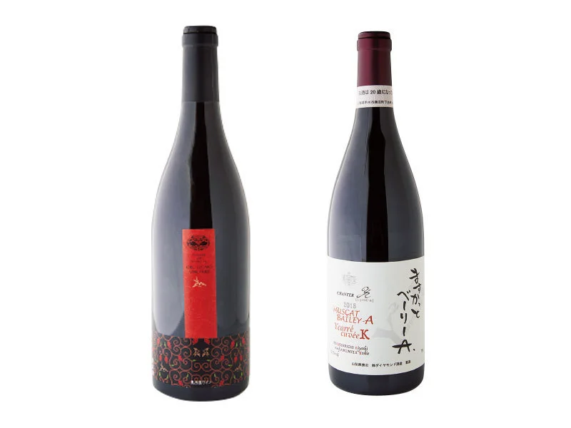 【今回のおつまみに合うお酒】日本の赤ワイン１