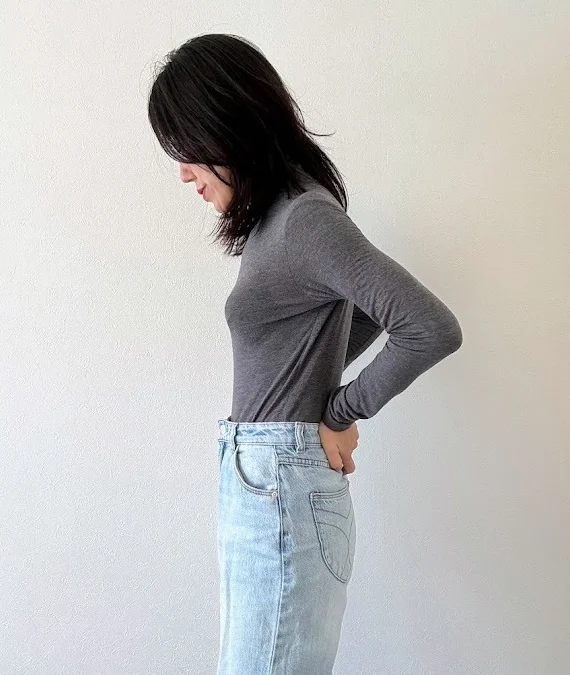 自己肯定感UP！ シンプルコーデに自信がもてる、40代のブラ選び_1_5-1