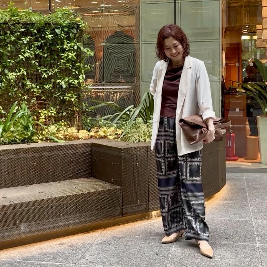 Marisol試着会で即決。M7daysの柄パンツが優秀すぎた理由