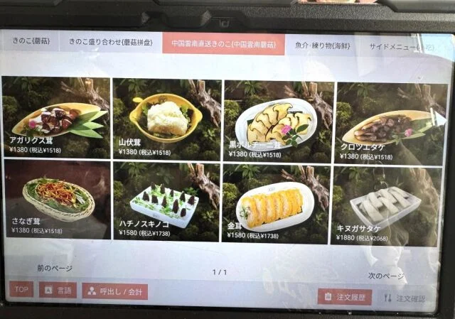 雲南　キノコ鍋　望滇山