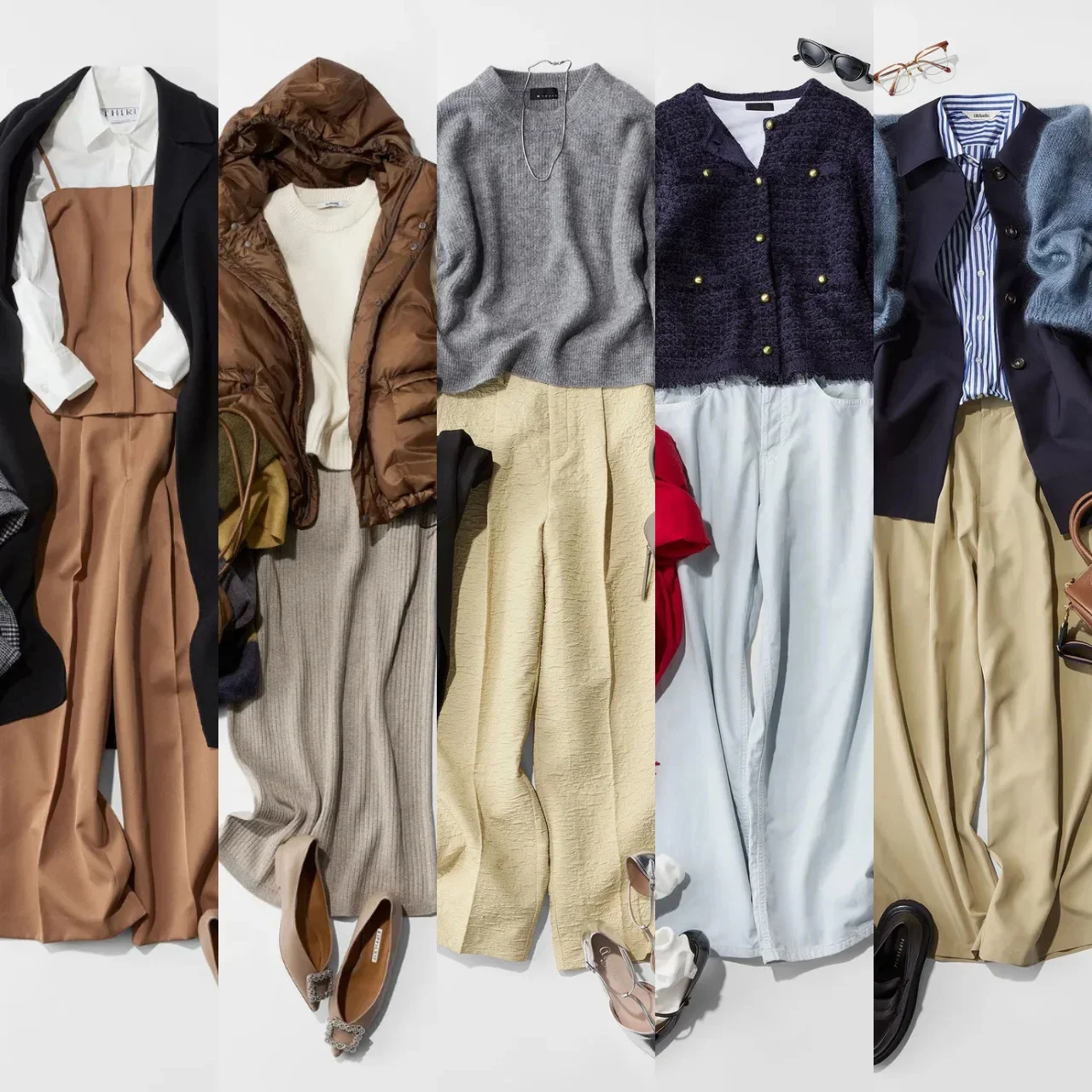 先週の「明日のコーデまとめ」