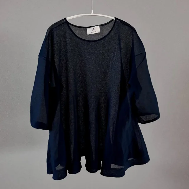  1er Arrondissement 【Marisol別注】シアーペプラムニット