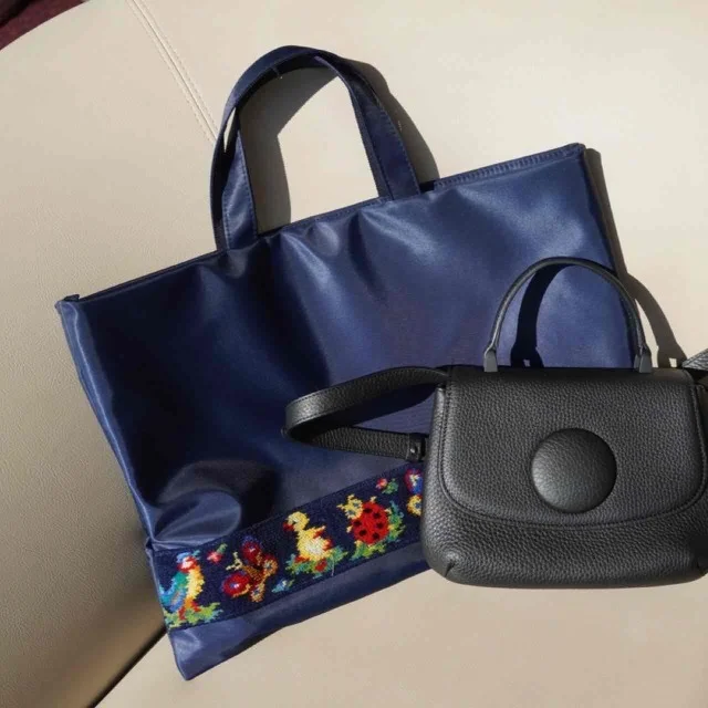 フェイラーのサブバッグ（ネイビー）