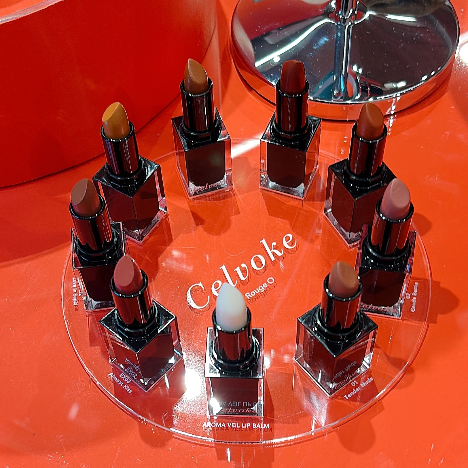 2025 新作コスメ　セルヴォーク　ルージュ オー ミューテッドグロウ  Celvoke 全色の写真