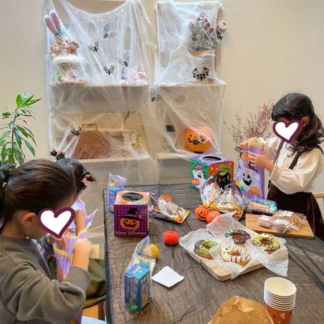 Daiso の装飾グッズで自宅ハロウィンパーリー_1_9