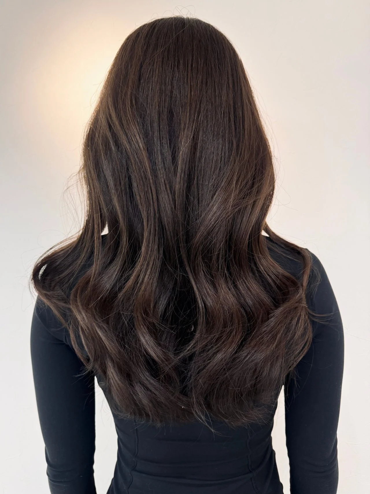 40代のロングヘア　後ろ