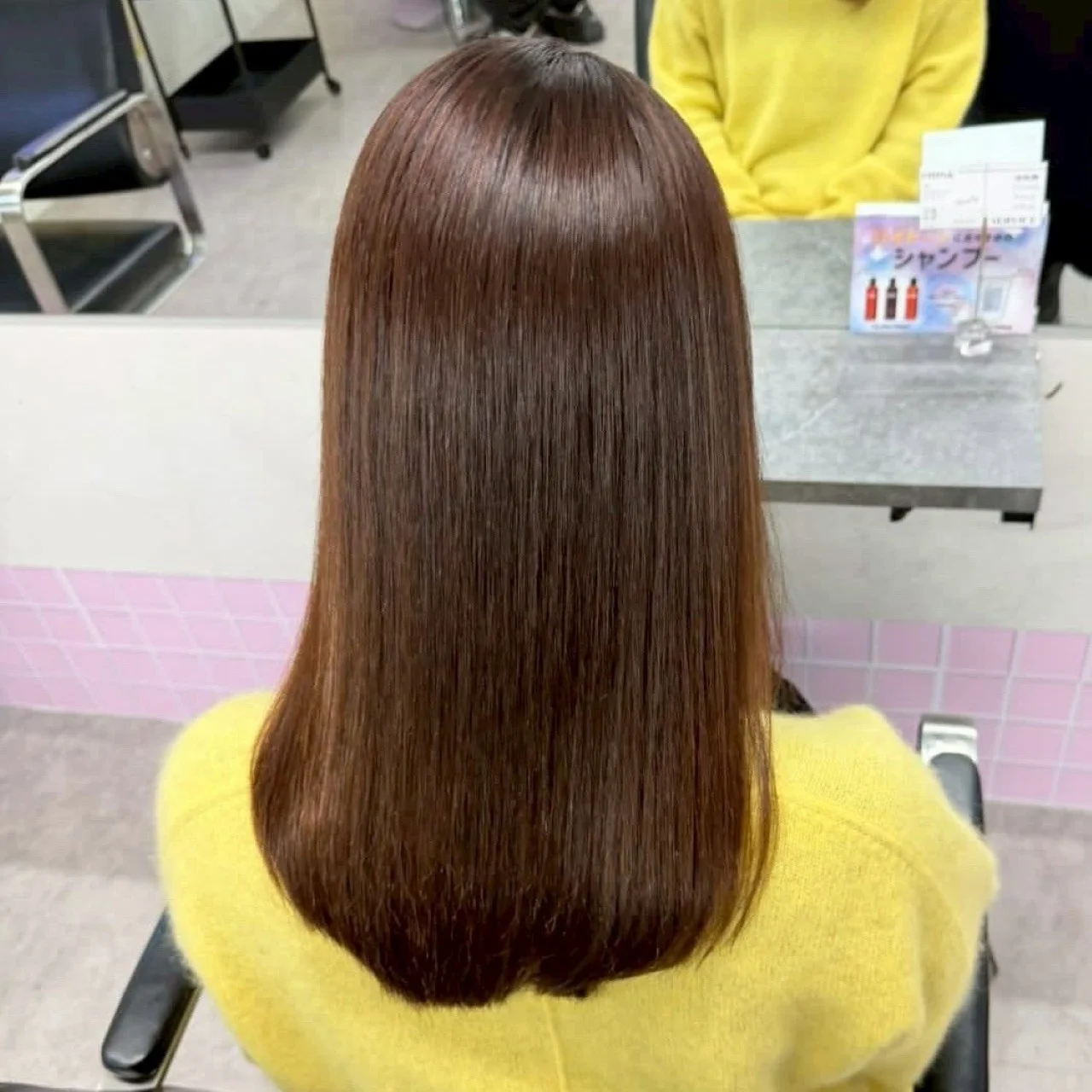 40代のミディアムヘア　